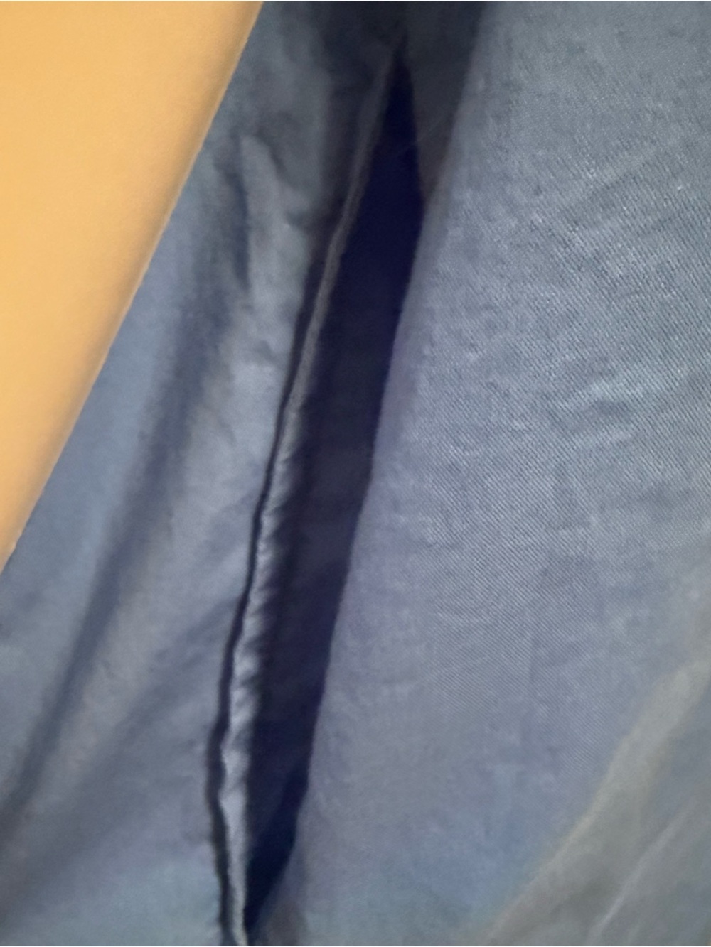 Old Navy Blue Short-Sleeve Button-Front Shirt Dress - Picture 7 of 9